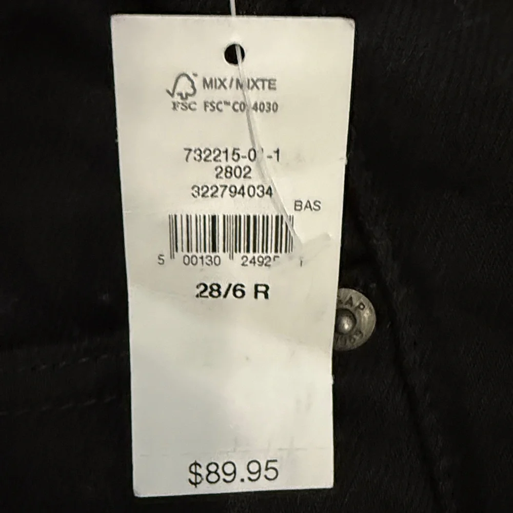 Gap jeans maternity true waistband full panel ultra soft baggy Jean size 28 6 - Picture 4 of 8